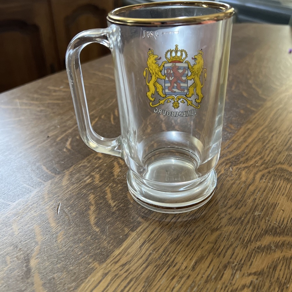 Luxembourg Beer  Glass - Picture 4 of 5